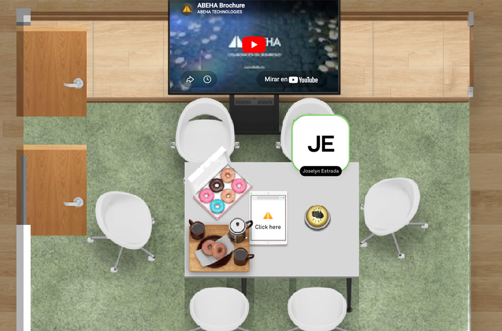 Sala de juntas de ABEHA en Kumospace